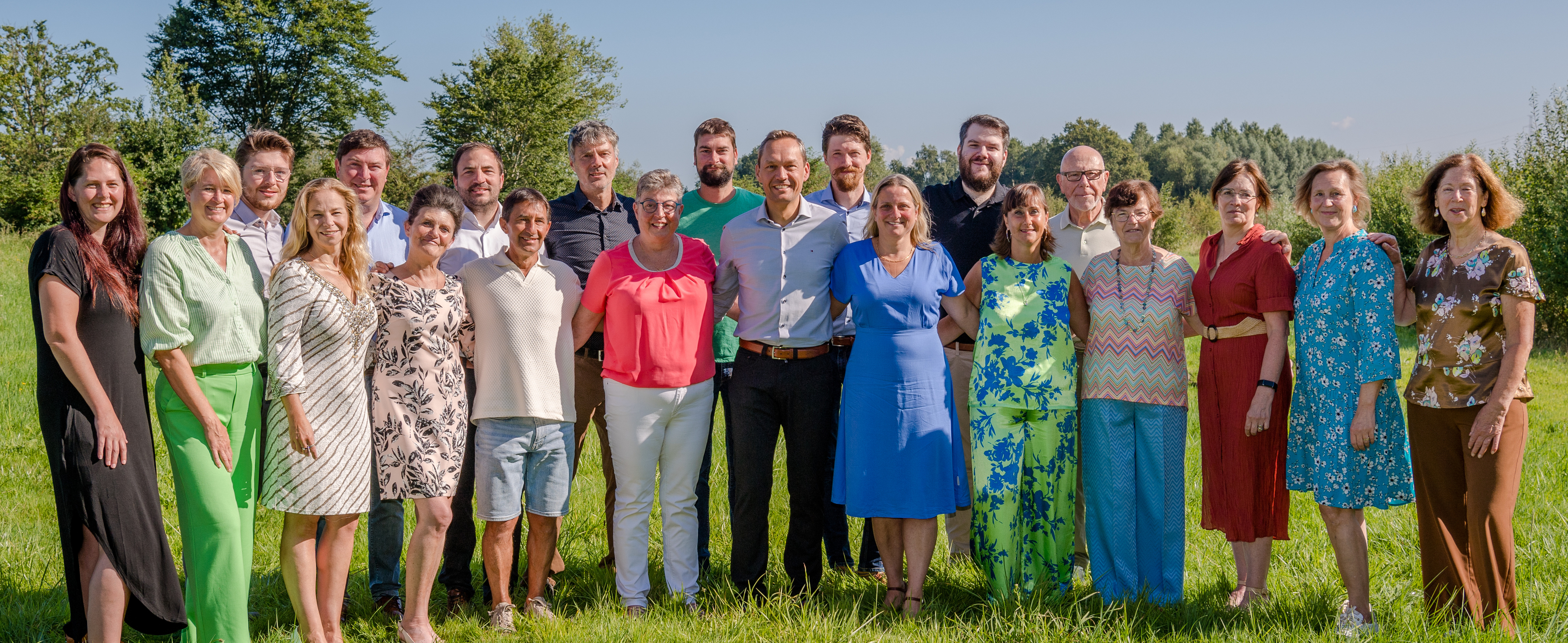 Groepsfoto N-VA Kandidaten