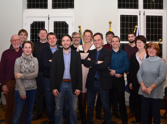 nieuw bestuur N-VA Buggenhout het nieuwe bestuur van N-VA Buggenhout