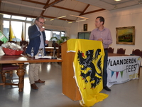 schepen Wim Mommaers en Peter De Roover